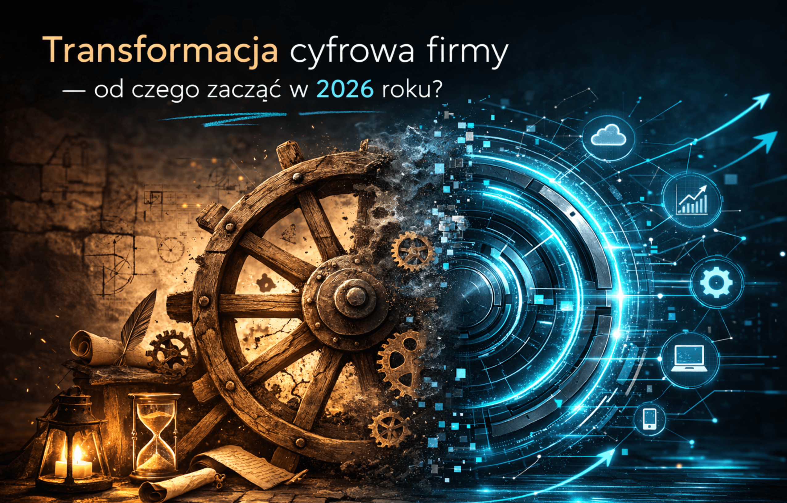 Transformacja cyfrowa firmy — od czego zacząć w 2026 roku?