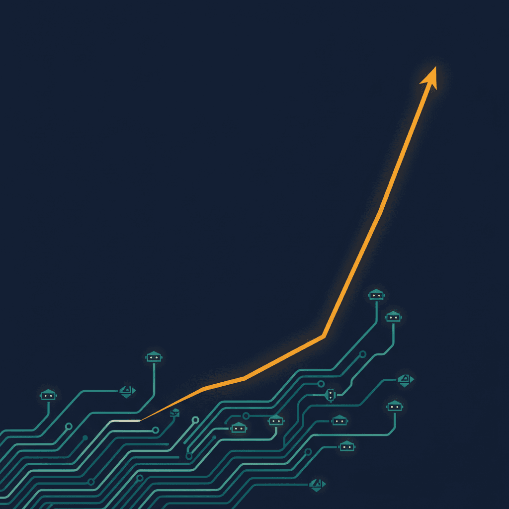 GitHub Octoverse 2026: ponad 40% pull requestów zaczyna agent AI